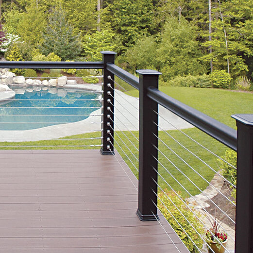 Composite Deck Railing, Outdoor Composite Railing